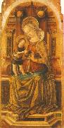 CRIVELLI, Carlo Virgin and Child Enthroned sdf oil painting picture wholesale